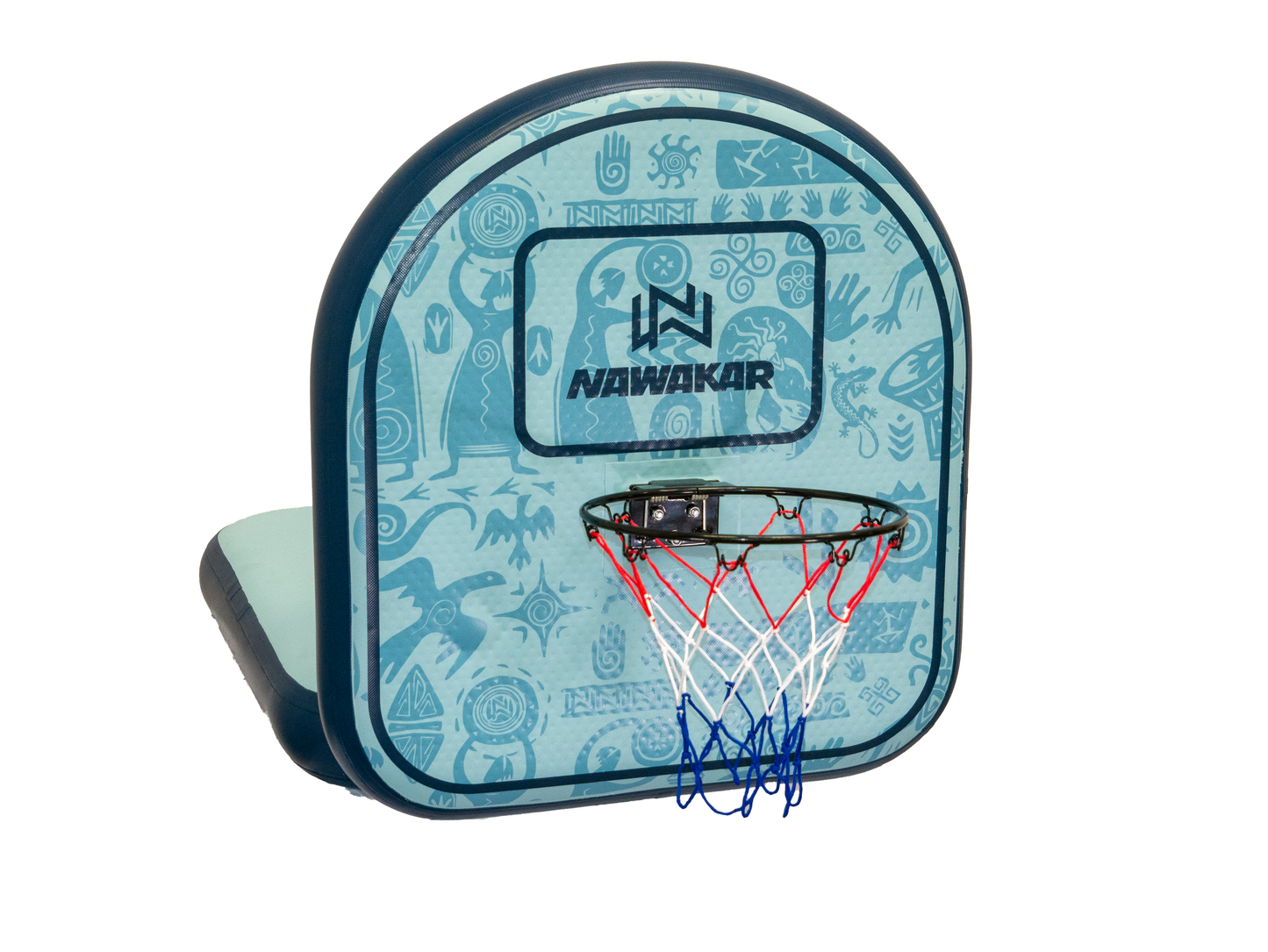 Inflatable Game Duo (Floating Basketball and Cornhole)