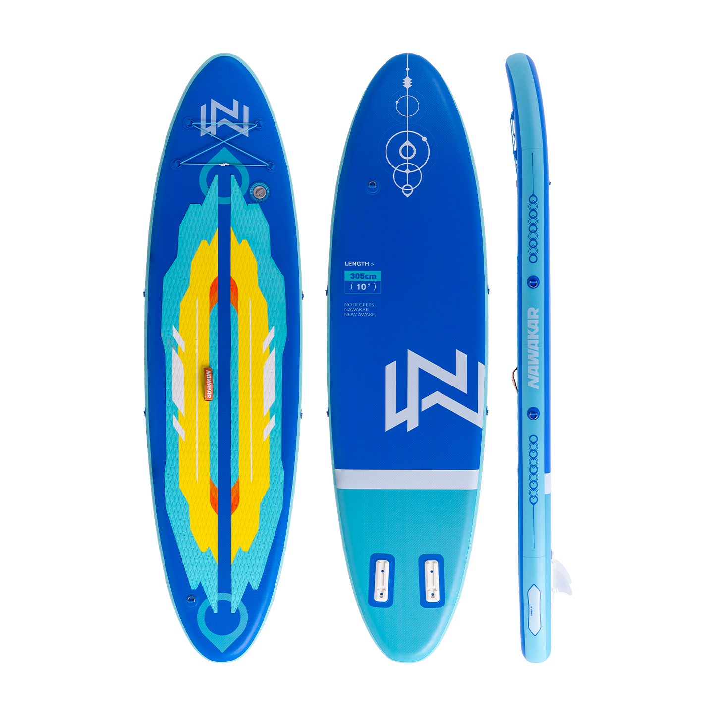 NAWAIR 10' Foldable Paddle Board
